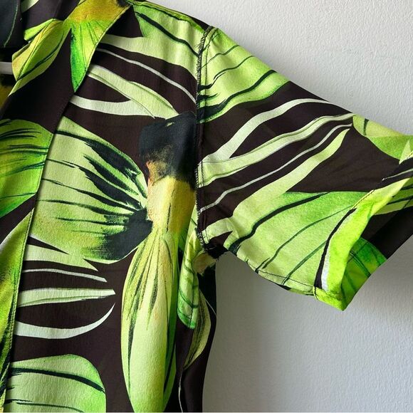 LOUISA BALLOU Weekend Printed Silk Shirt - Picture 11 of 11